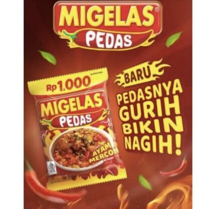 Mie Gelas Ayam Pedas 26g