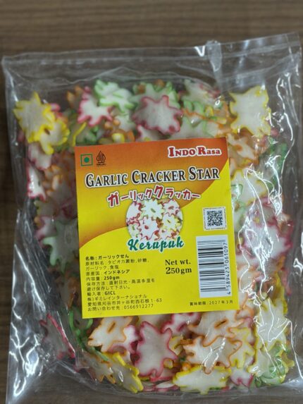 KERUPUK BINTANG WARNA WARNI 250g