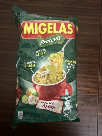 MIE GELAS 1PACK (6pcs) STOK WA